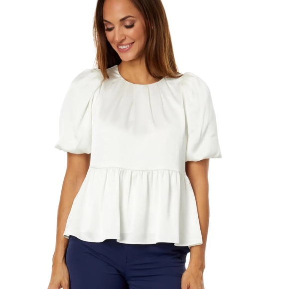 Lilly Pulitzer Tops - ✨HP✨ Lilly Pulitzer | Blakelynn Elbow Sleeve Top